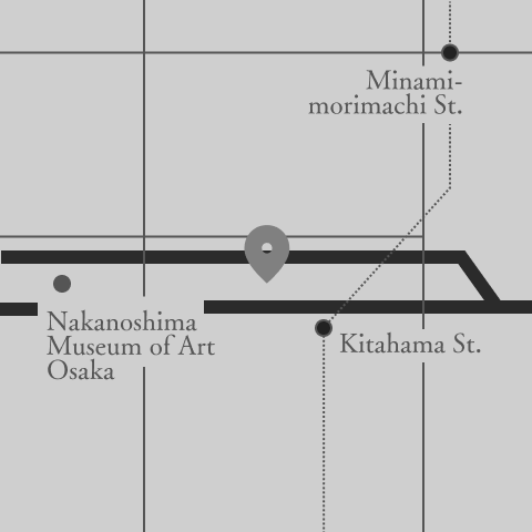 アートエリアB1 周辺地図
